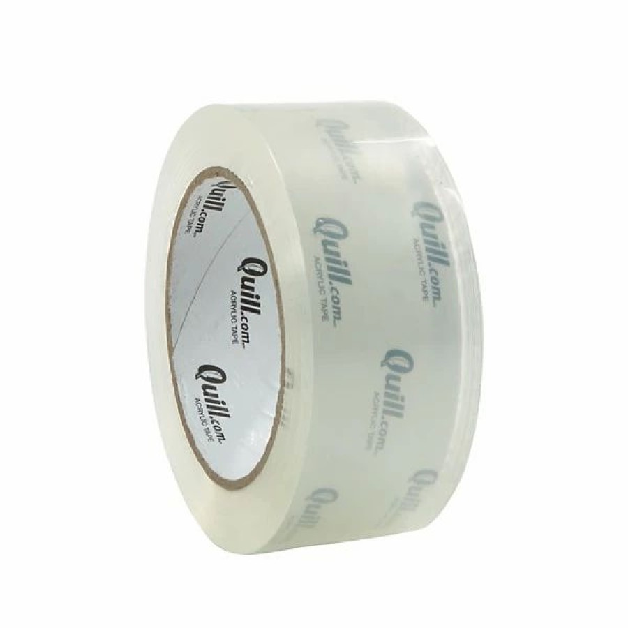 Packing Tape & Dispensers * | Quill Brand Acrylic Packaging Tape, 1.8 Mil, 2 X 109 Yds., Clear, 6/Pack (St-Qa18L6)