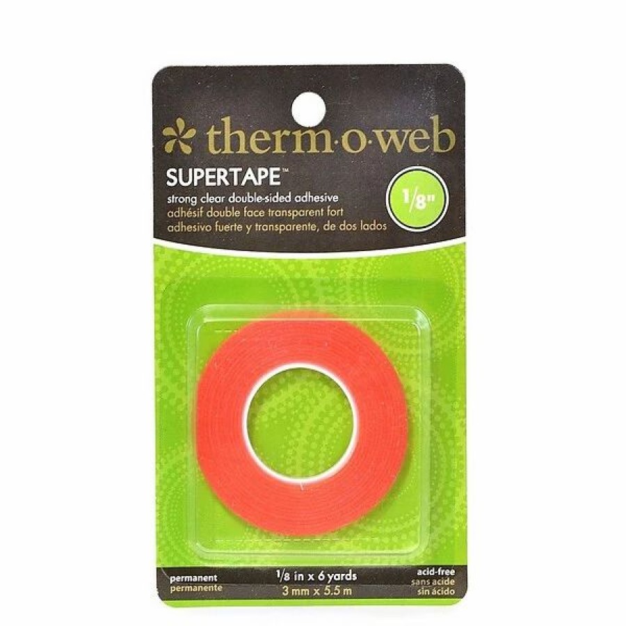 Tape * | Thermoweb Craft Tape Therm O Web Super Tape 1/8 In. X 6 Yd. Roll [Pack Of 4] (4Pk-4107)