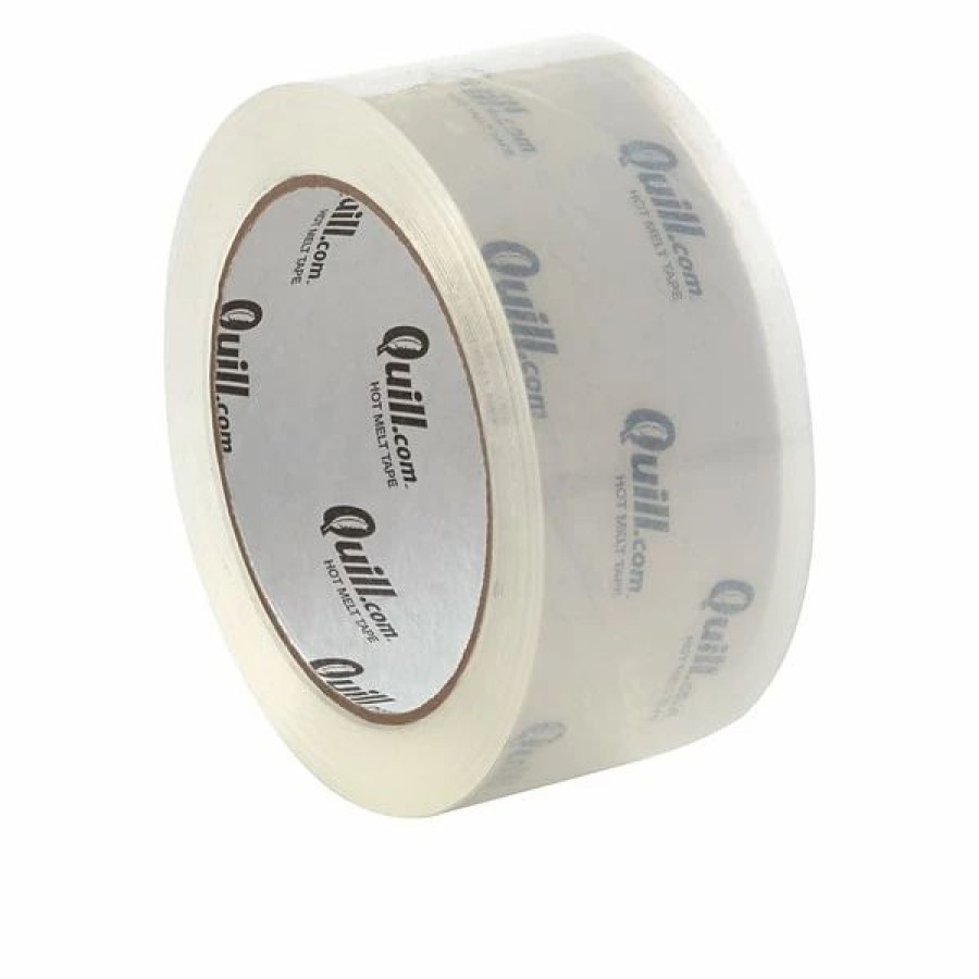 Packing Tape & Dispensers * | Quill Brand Hot Melt Shipping Packaging Tape, 3.0 Mil, 2 X 110 Yds., Clear, 6/Pack (F223)