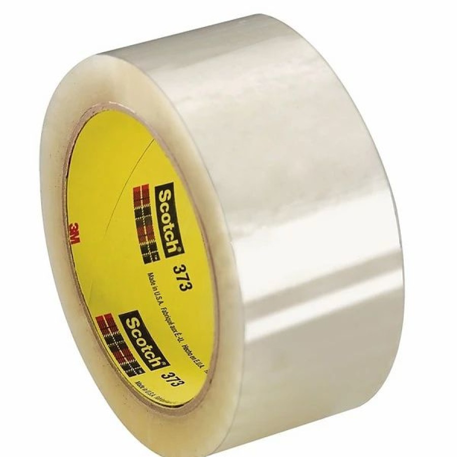 Packing Tape & Dispensers * | Tape Logic Packing Tape 3M 2 X 55 Yds. X 2.5 Mil 373 Carton Sealing Tape, Clear, 6/Pk