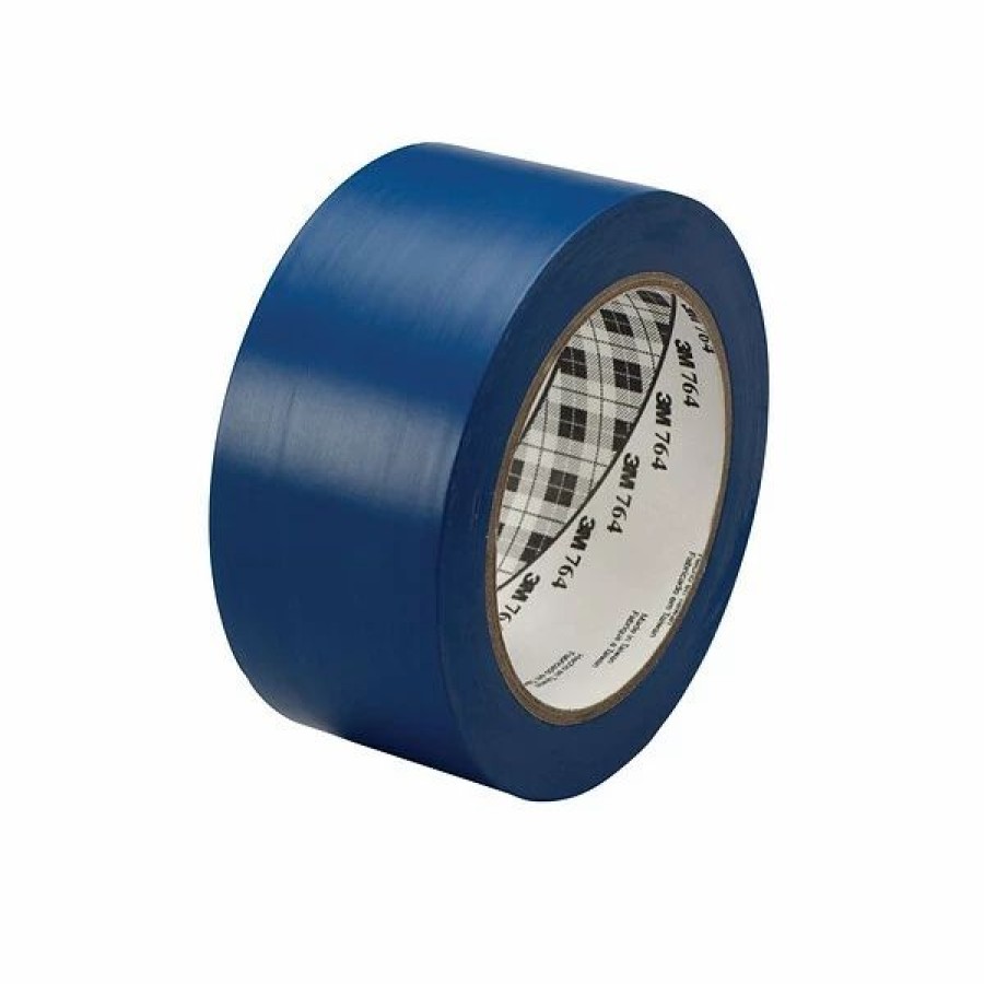 Tape * | 3M Solid Vinyl Safety Tapes 3M 2 X 36 Yds. General Purpose Solid Vinyl Safety Tape 764, Blue, 6/Pack