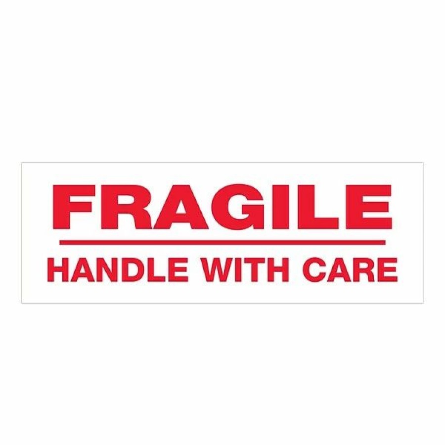 Tape * | Security Tape Tape Logic 2 X 55 Yds. Pre Printed "Fragile Handle With Care" Carton Sealing Tape, 18/Pack