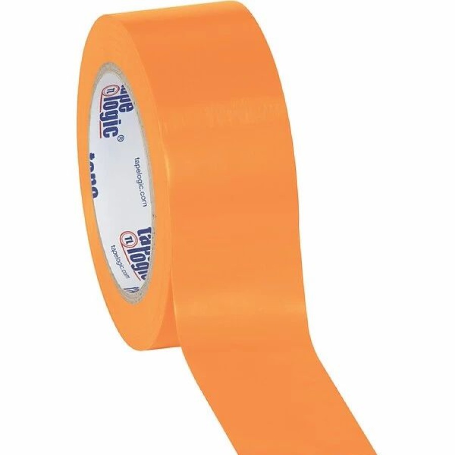 Tape * | Tape Logic Solid Vinyl Safety Tapes Tape Logic 2 X 36 Yds. Solid Vinyl Safety Tape, Orange, 3/Pack