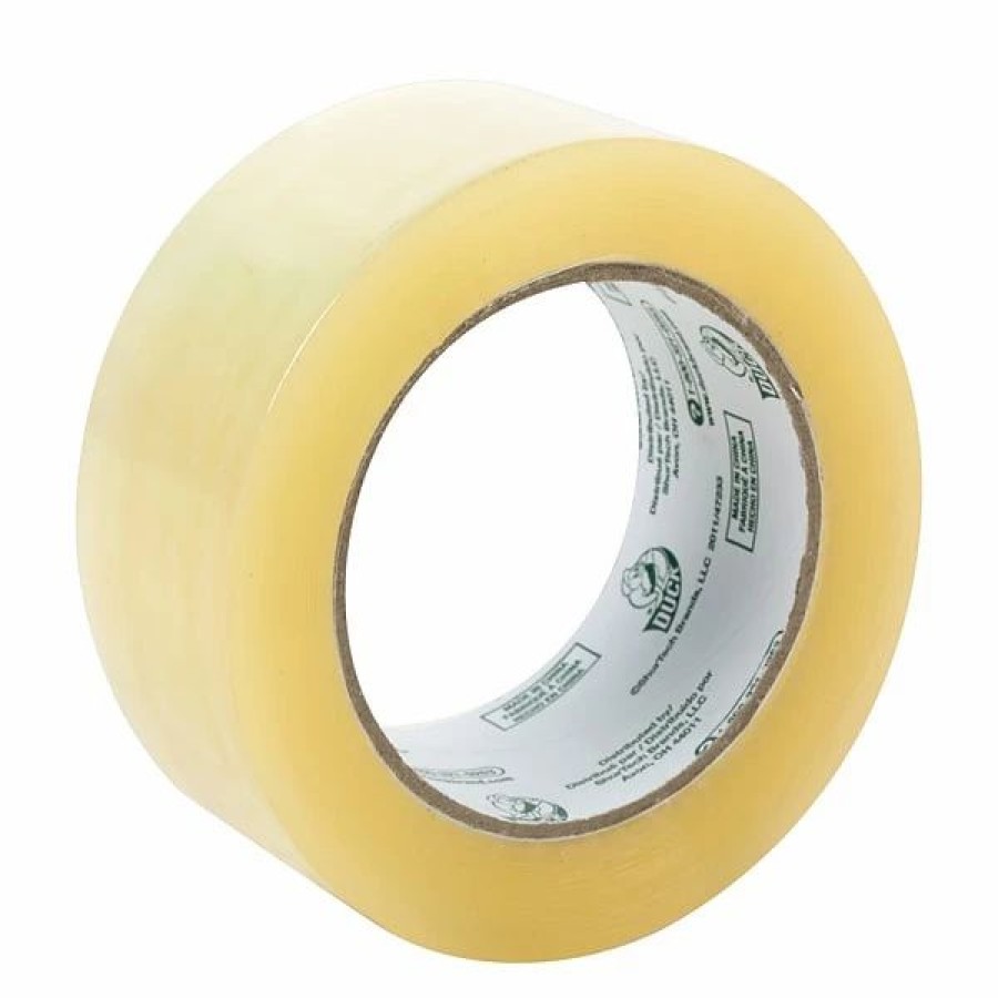 Packing Tape & Dispensers * | Acrylic Tape Duck Brand 1.88 In. X 109 Yd. Standard Packing Tape, Clear, 6-Pack (240054)