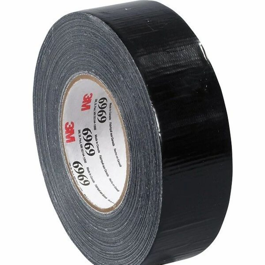 Tape * | 3M 2 X 60 Yds. Vinyl Duct Tape 6969, Black, 3/Pack