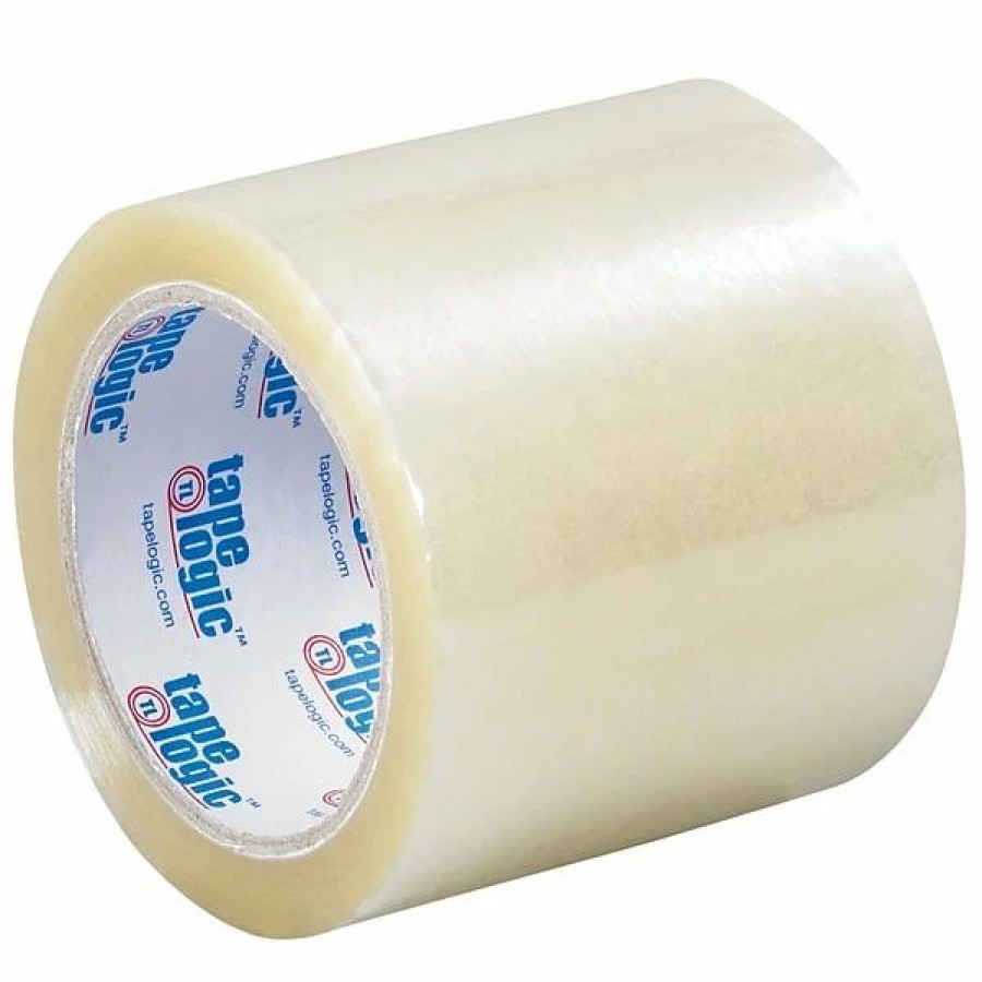 Packing Tape & Dispensers * | Tape Logic Acrylic Tape, 2 Mil, 4 X 72 Yds., Clear, 6/Case (T92161006Pk)