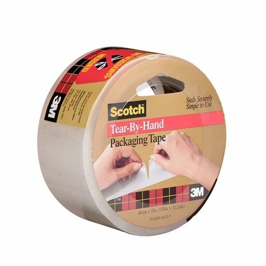 Packing Tape & Dispensers * | Scotch Packing Tape 3M 3842 Carton Sealing Tape, 2.6 Mil, 2 X 38 Yds., Clear, 6/Case (T9013842)