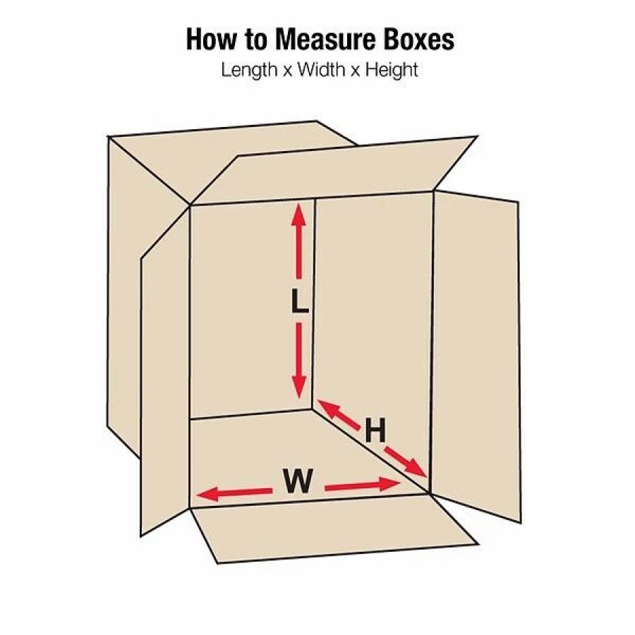 Corrugated Boxes & Pads * | Partners Brand Double Wall Shipping Boxes Double Wall Boxes, 24 X 24 X 20 , Kraft, 10/Bundle (Hd242420Dw)