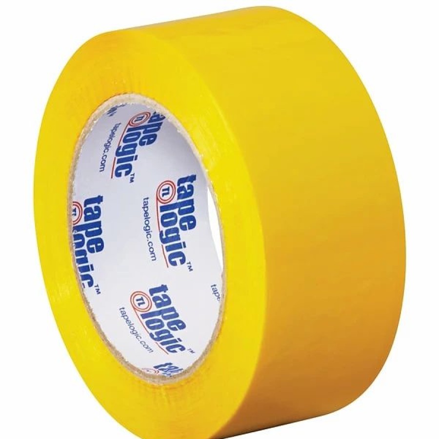 Packing Tape & Dispensers * | Packing Tape Tape Logic 2 W X 110 Yards X 2.2 Mil Carton Sealing Tape, Yellow, Pack Of 6 (T90222Y6Pk)