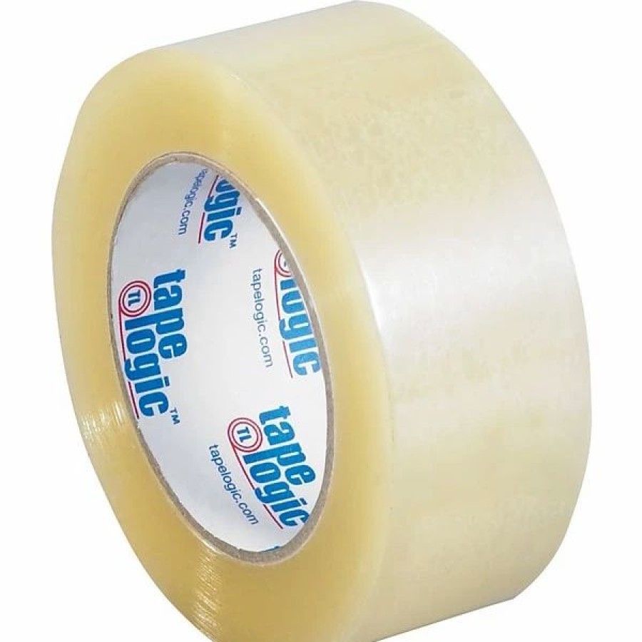 Packing Tape & Dispensers * | Acrylic Tape Tape Logic Heavy-Duty Acrylic Packing Tape, 3.5 Mil, 2 X 55 Yds., Clear, 36/Carton (T901350)